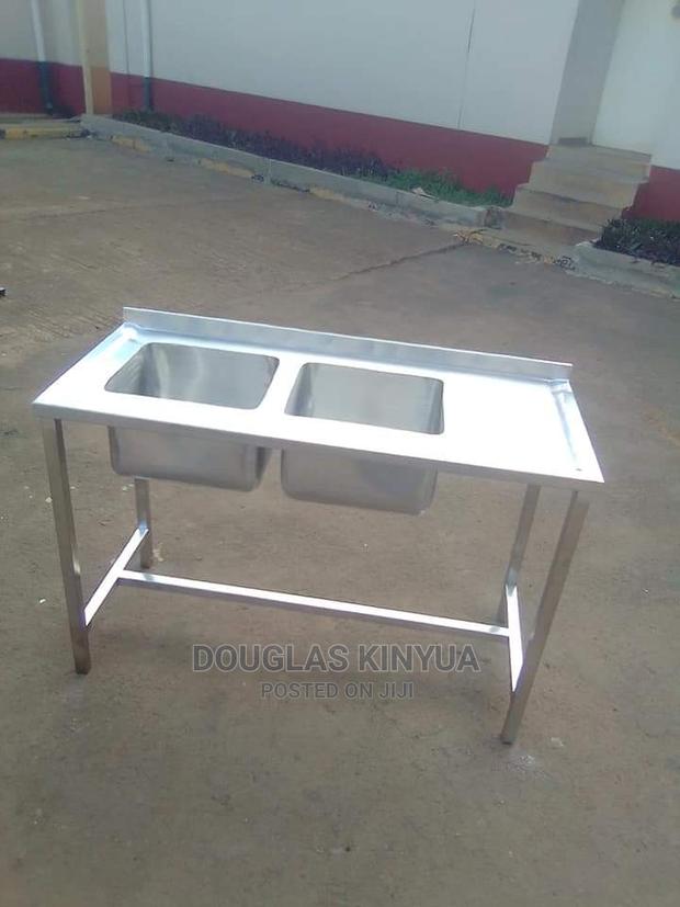 Stainless Steel Kitchen Sink ( Double Bowl Sink)
