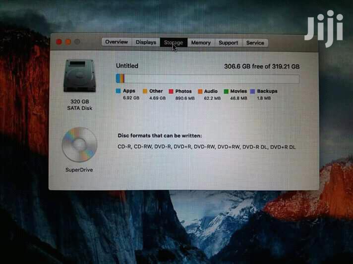 Laptop Apple MacBook 4GB Intel Core 2 Duo HDD 320GB