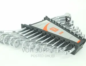 12PCS Double Offset Ring Spanner Wrench Set Disen Tools