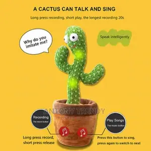 Christmas Dancing Cactus Toy.