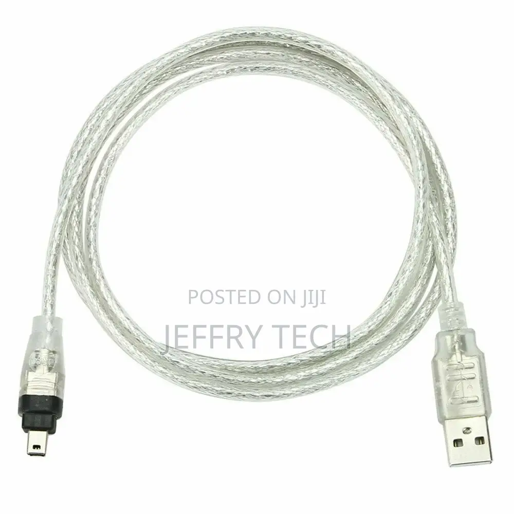 USB Male to Firewire IEEE 1394 4 Pin Male Ilink Cord for SON