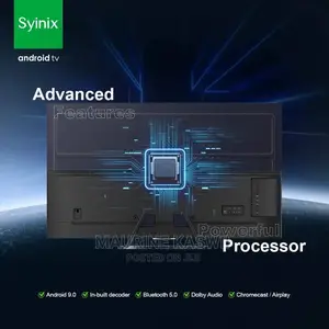 Syinix 55 Smart Android + a Free Sound Bar, U 51 SERIES