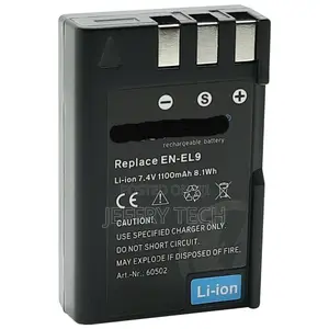 Battery for Nikon En-El9 1100mah DSLR D40 D60 D3000 D5000 En