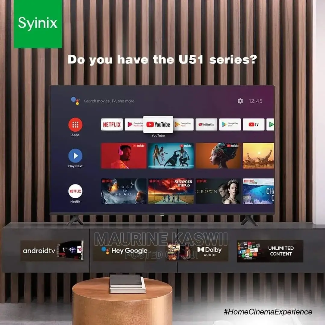 50 Syinix U51 Model + Free Wall Mount