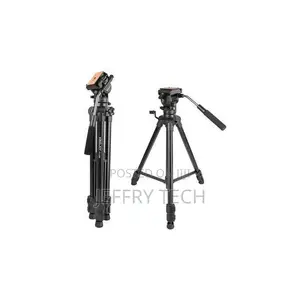 Tripod Compatible With Both DSLR Cameras and Video Cameras
