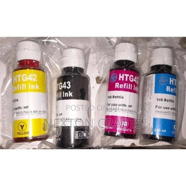 REFILL INKS for Hp GT 5810/ GT 5820 (4 Color)