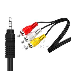 3.5mm to RCA AV Camera Video Cable, Audio Stereo Jack 1,5m - thumbnail 2