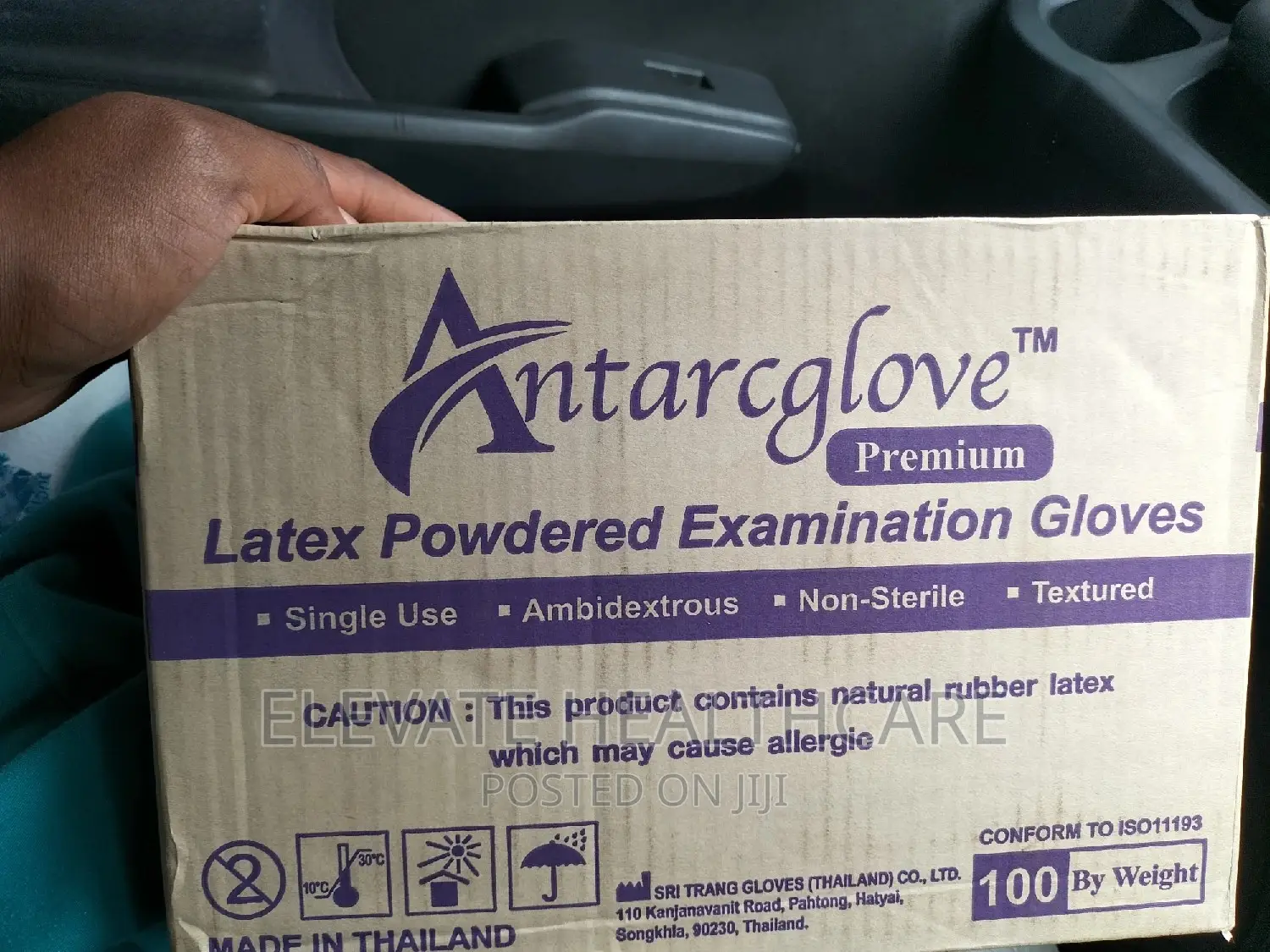 Latex Powdered Examination Gloves