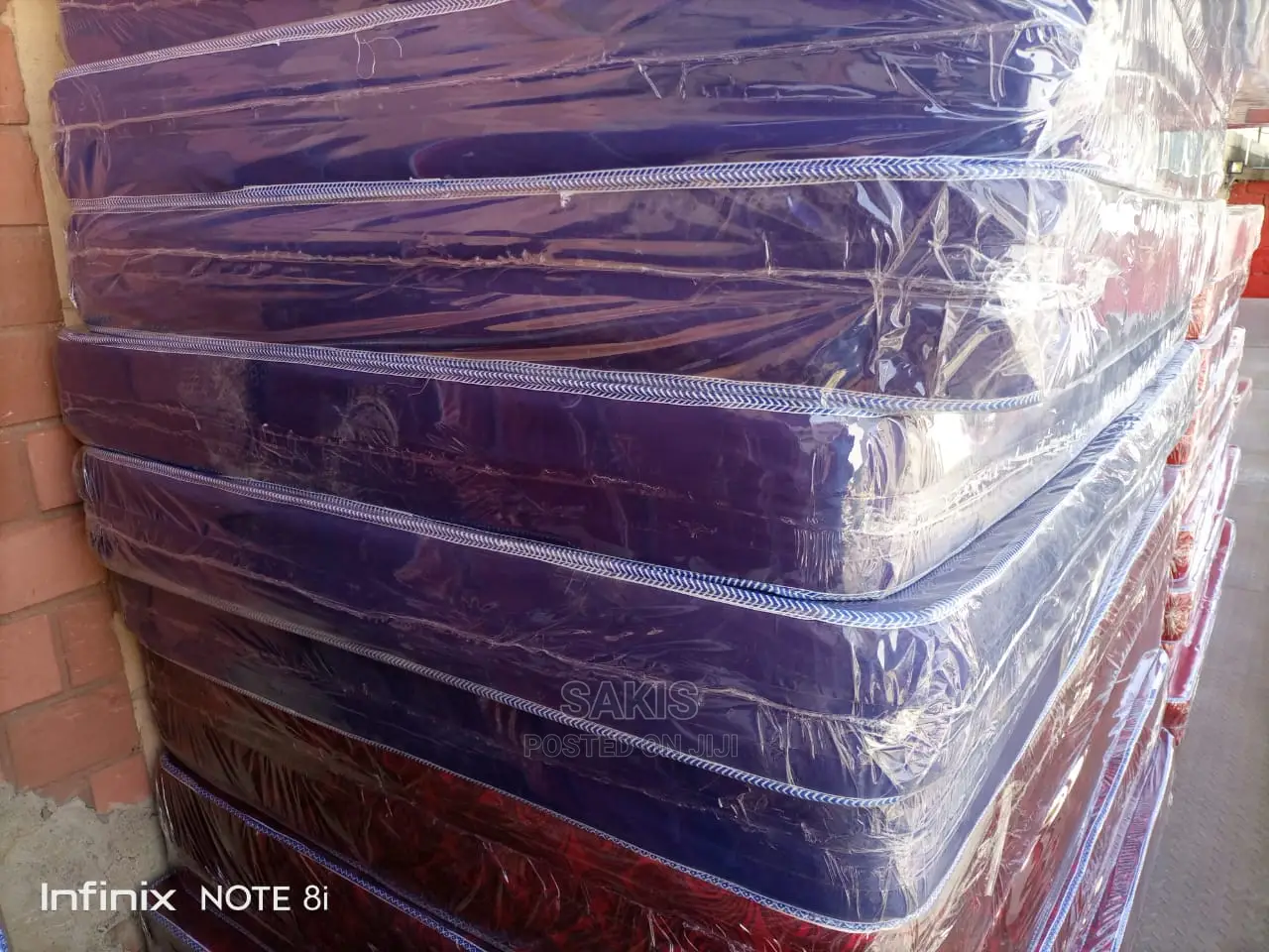 Blue Mattresses 5 by 6 at Ksh 6200. Free Delivery.