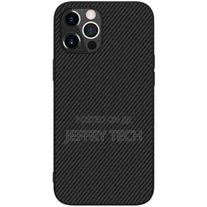 iPhone 12/12 Pro Nillkin Synthetic Fiber Carbon Cover Case