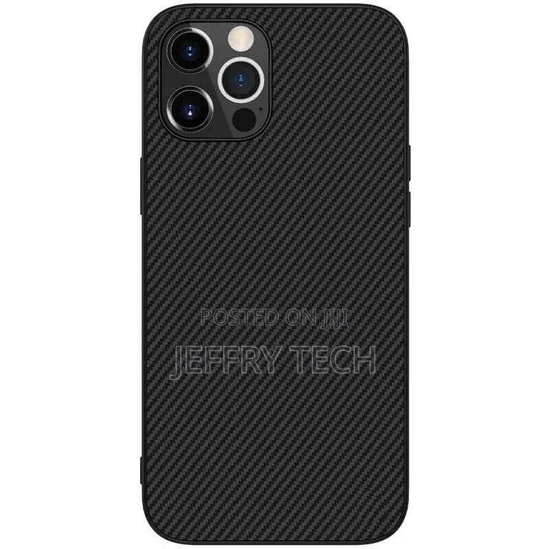 iPhone 12/12 Pro Nillkin Synthetic Fiber Carbon Cover Case