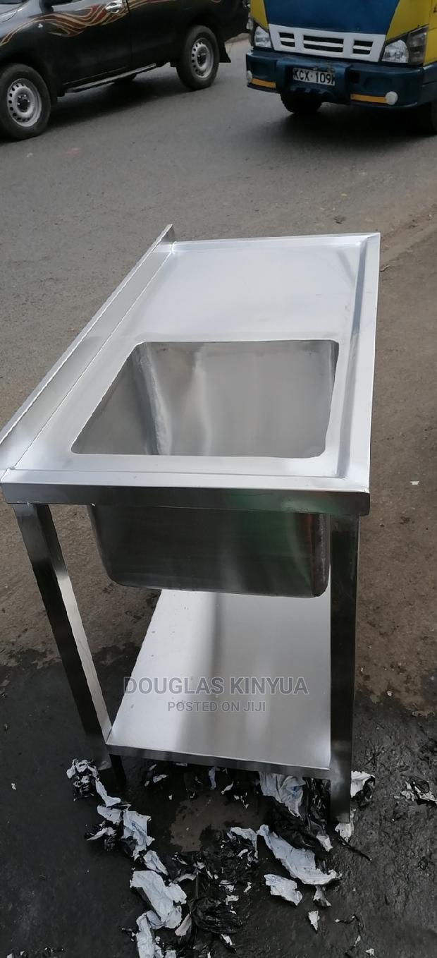 Stainless Washing Sink - main view