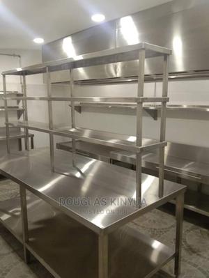 Stainless Steel Heavy Duty Working Table/ Working Top. - thumbnail 2