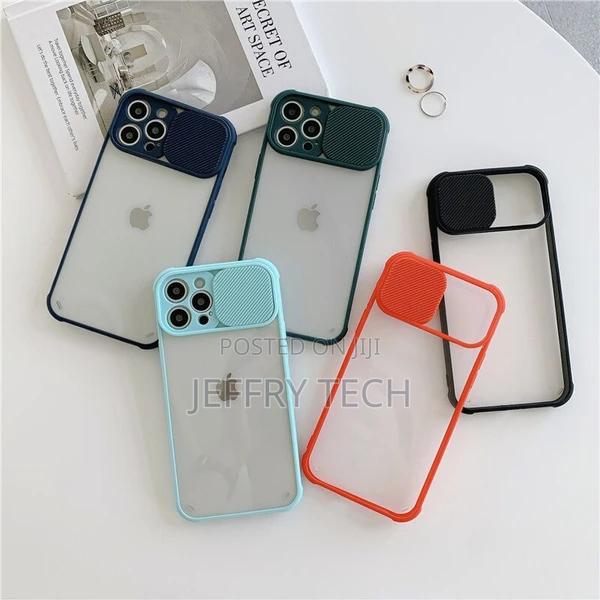 Clear Case for iPhone 13 12 Pro Max Slide Camera Lens Protec - main view