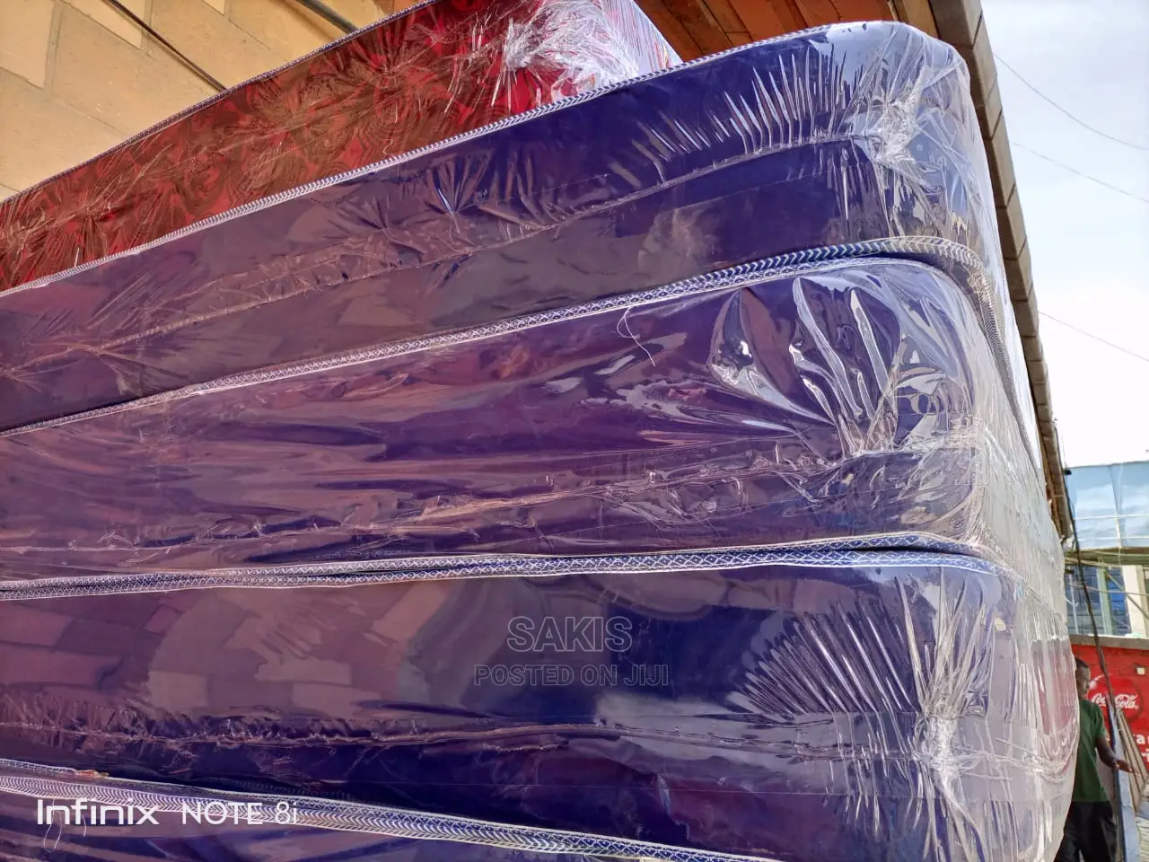 Blue Mattresses. Brand New