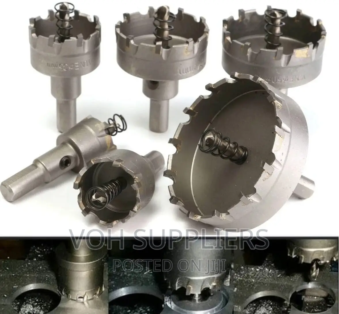 Strong HSS Carbide Steel Hole Saw (Choose Size)121mm