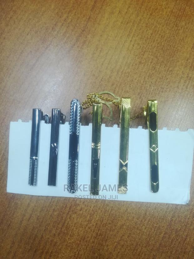 Tie Clip Gold and Silver - main view