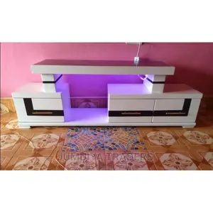 Modern TV Stand With Storage LED Lights