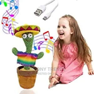 Amazing Dancing Cactus Plush Toy.