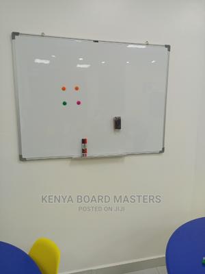4ftx3ft Whiteboard With Pens, Duster, Magnets - thumbnail 2