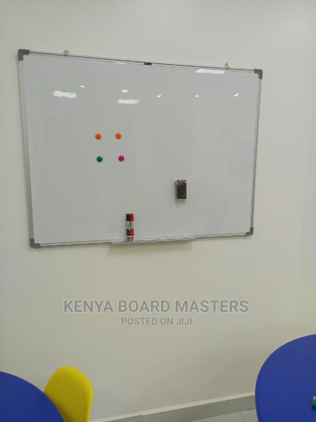 4ftx3ft Whiteboard With Pens, Duster, Magnets - main view