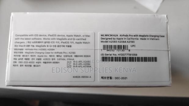 Apple Airpods Pro With Magsafe Charging Case 2021 Modela2083 - thumbnail 3