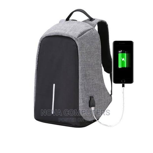 Anti-Theft Backpack With Usb Charging Port Bag - main view