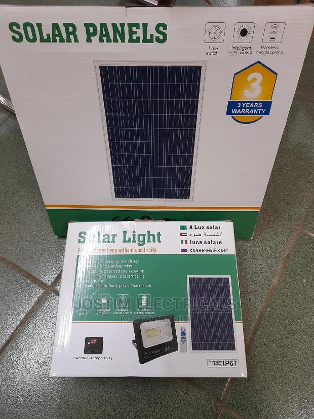 60w Solar Floodlight Complete Set - main view