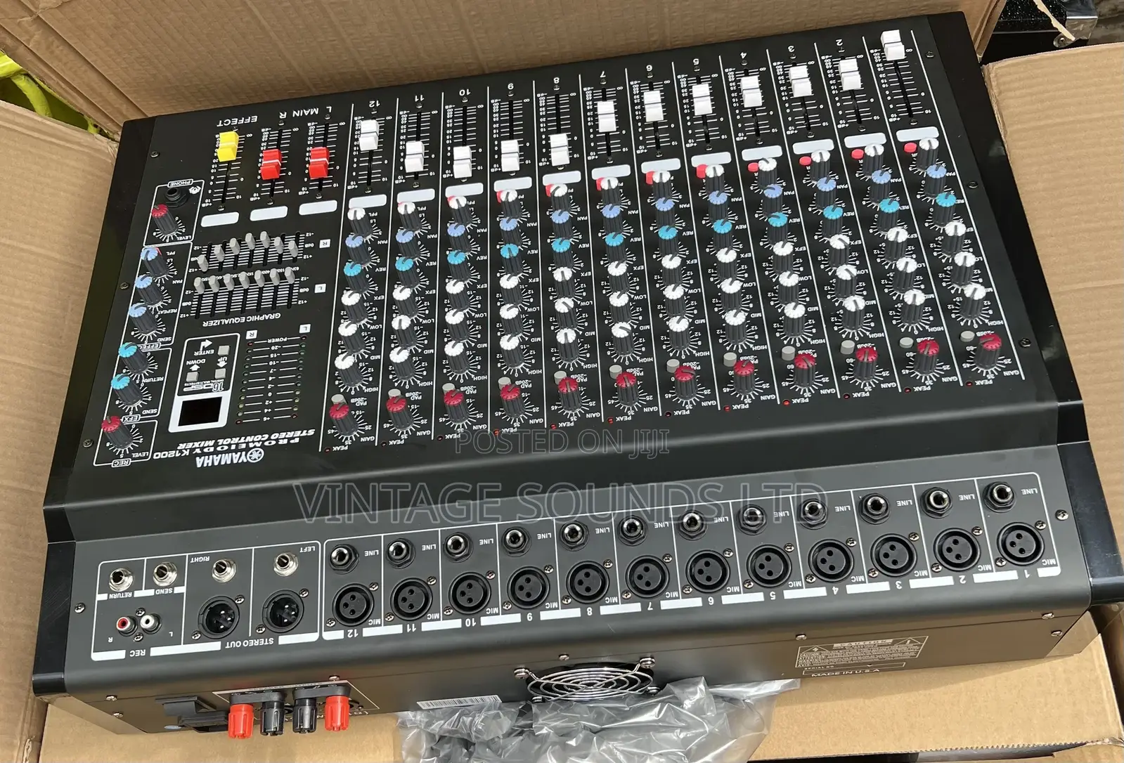 12channel Yamaha Powered Active Mixer