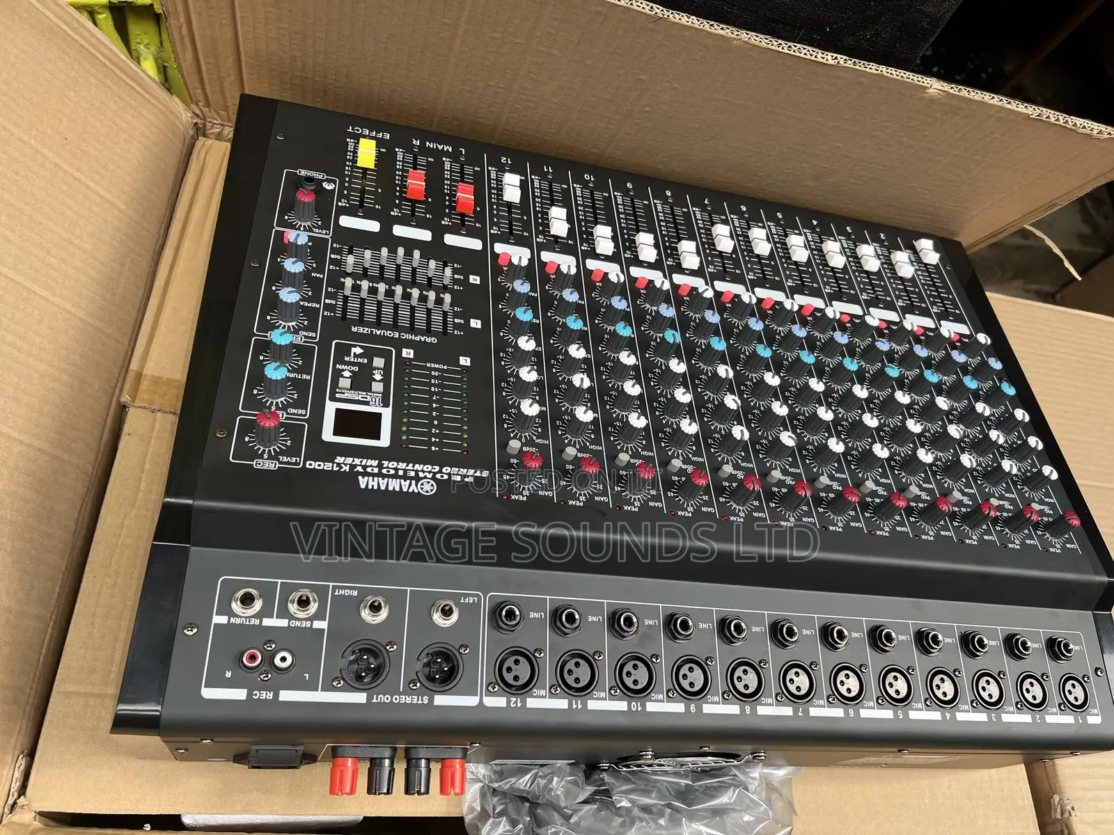 12channel Yamaha Powered Active Mixer
