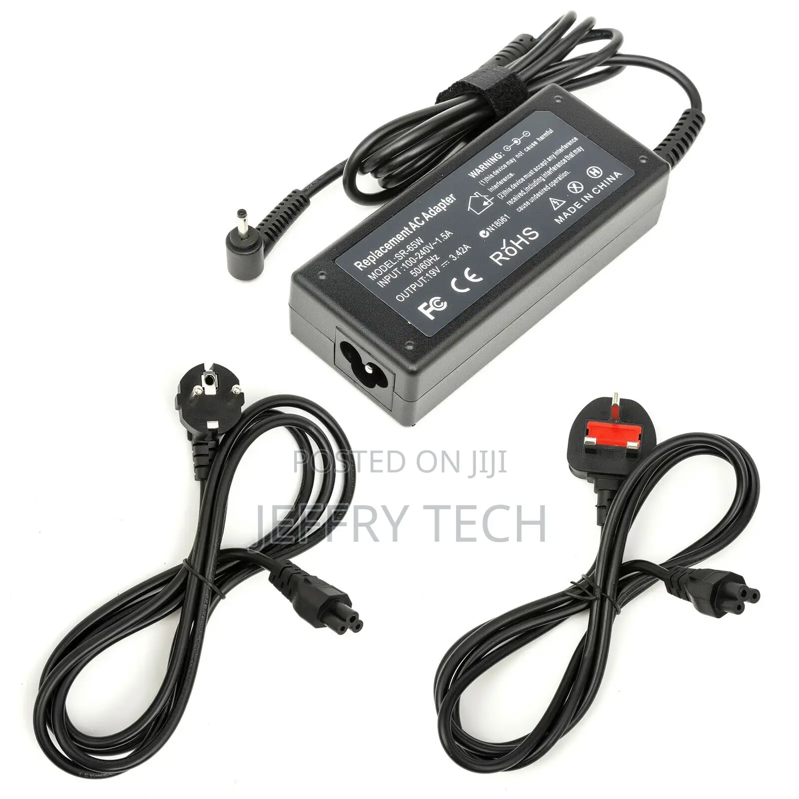 Laptop Charger 19v 3.42A 65W Power Supply Fits Acer Aspire 5