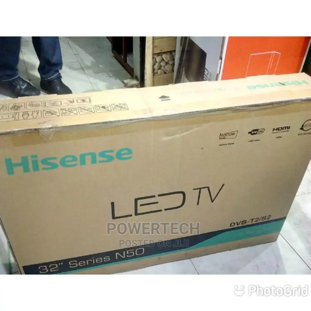 32 Inches Hisense Tv.- Digital