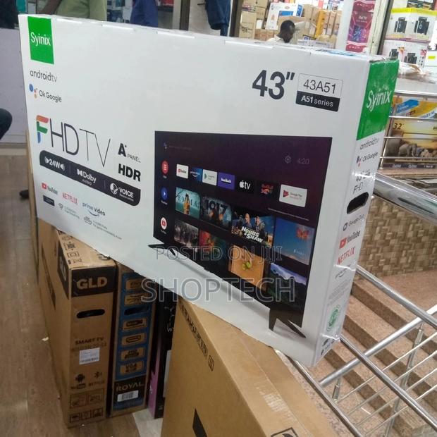 Syinix 43" Frameless Tv - main view