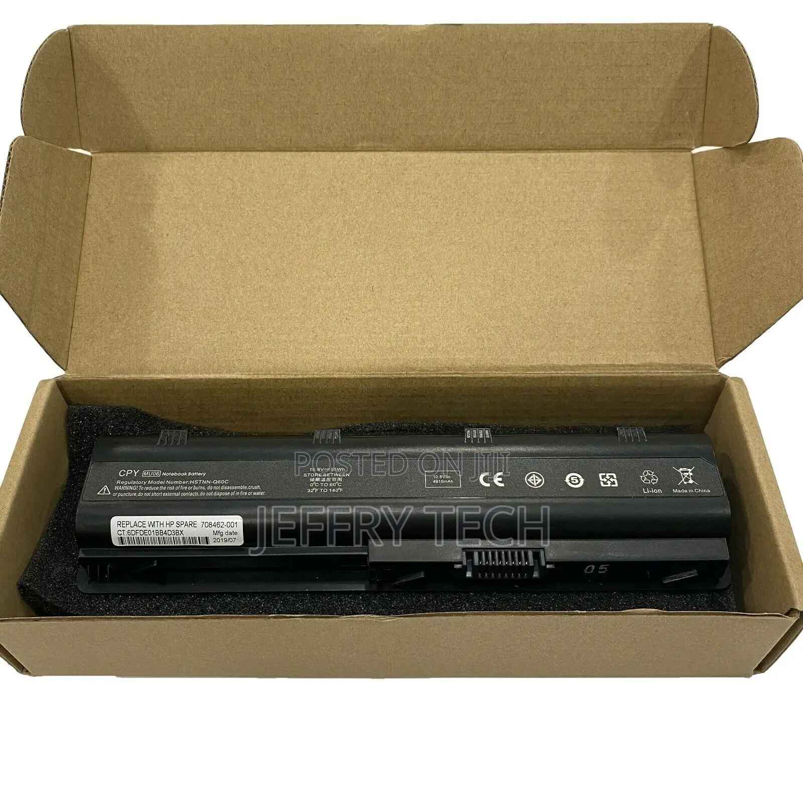 CQ42 MU06 Notebook Battery for HP 593554-001 593553-001 G62