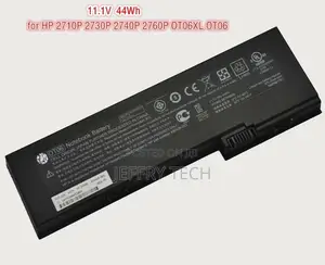 OT06XL Battery for HP Notebook 2710p Elitebook 2730p 2760p 2