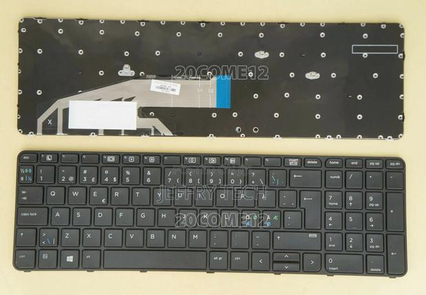 HP Probook 450 G3 455 G3 470 G3 Keyboard Nordic ND No Backli