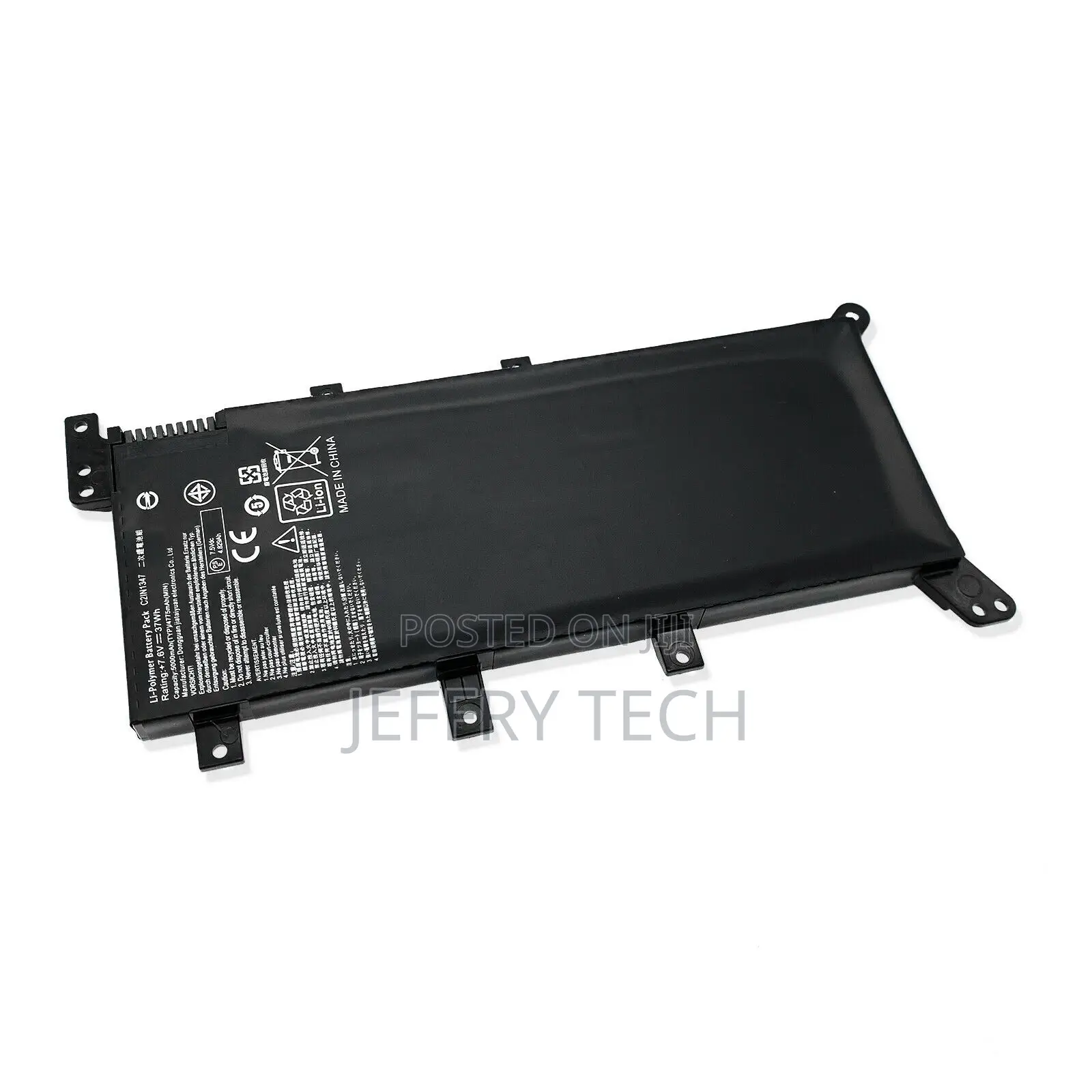 New 7.6V 37wh Battery C21N1347 for ASUS X555 X555L X555la X5