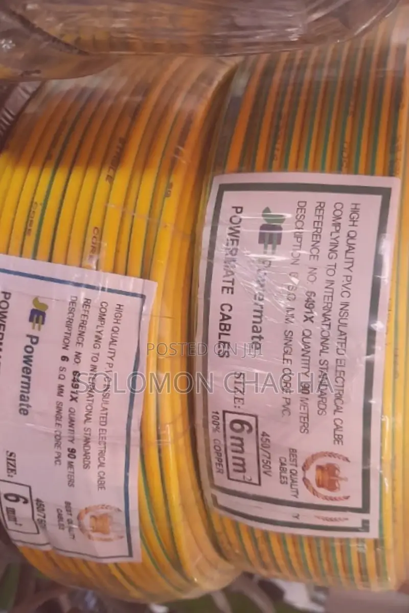 Powermate 6.0mm Copper Cable Roll 90mtr