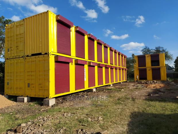 Neatly Done and Finished Container Stalls. Make Your Order. - main view