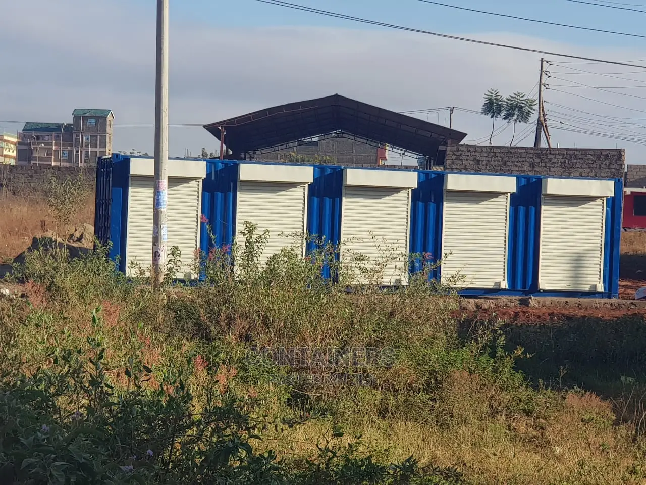 40ft Container Stalls Delivered and Installed at Site.