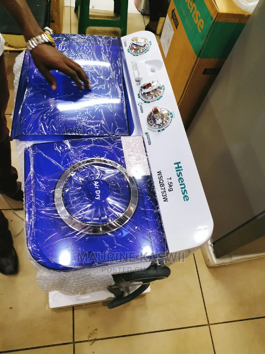7.5 KGS Hisense Top Load Washing Machine