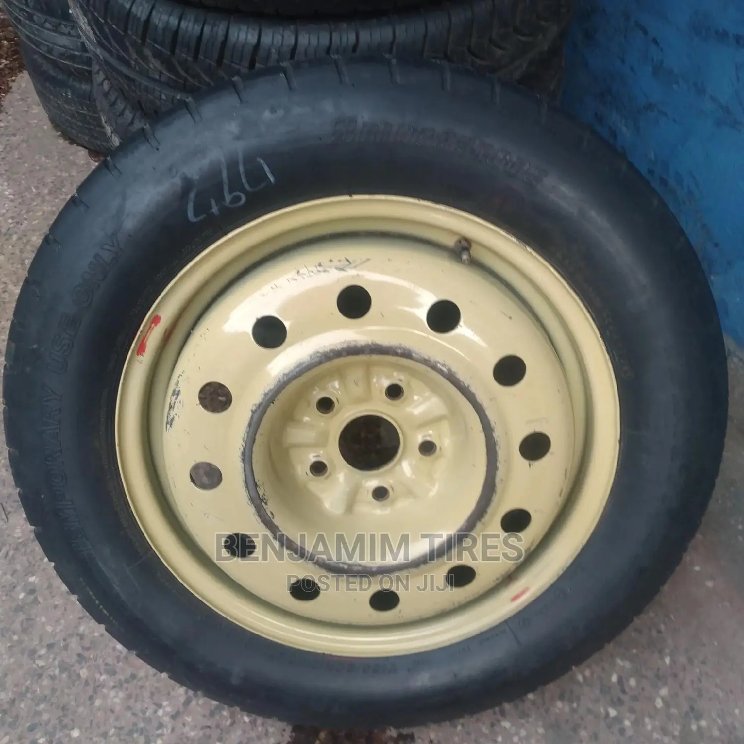 Complete Spare Tire Size 17 Inch.