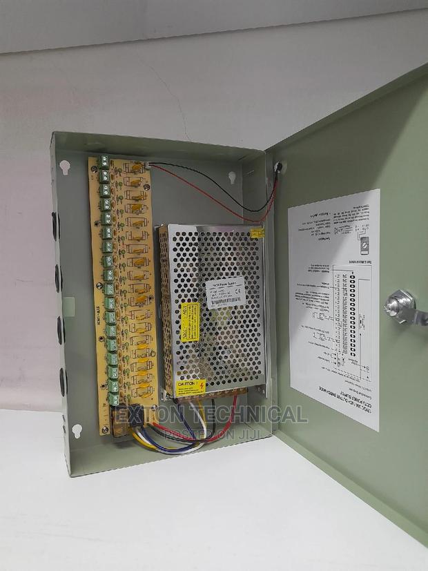 CCTV Power Supply 20amps Closed