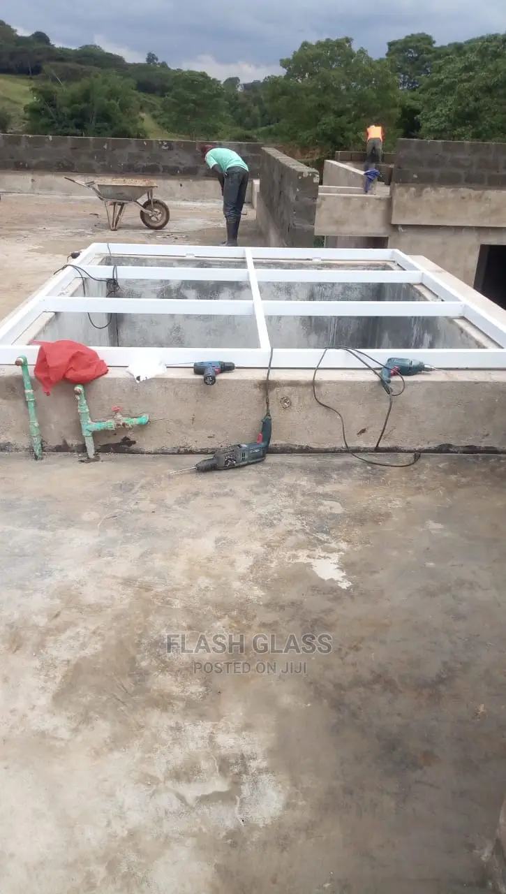 Flat Skylight Glass Roof