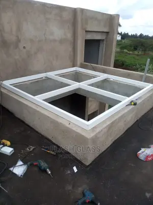 Flat Skylight Glass Roof