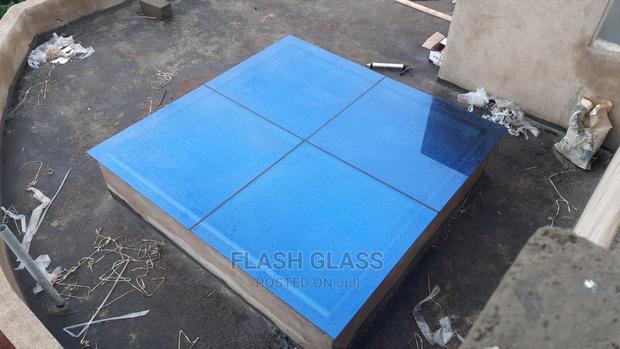 Flat Skylight Glass Roof - main view
