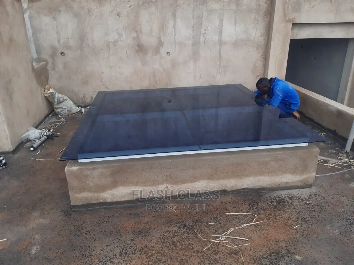 Flat Skylight Glass Roof