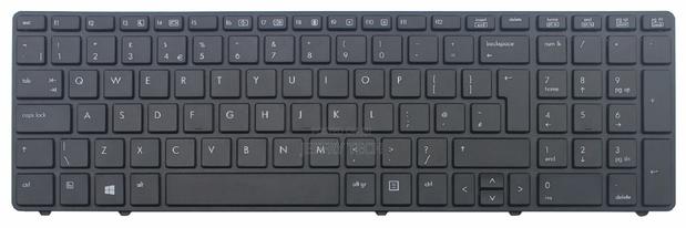 Keyboard Black Frame for HP Elitebook 8560p 8570p Probook 65 - main view