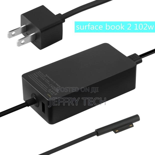 102W for Microsoft Surface Book 2 Power Adapter Charger 1798