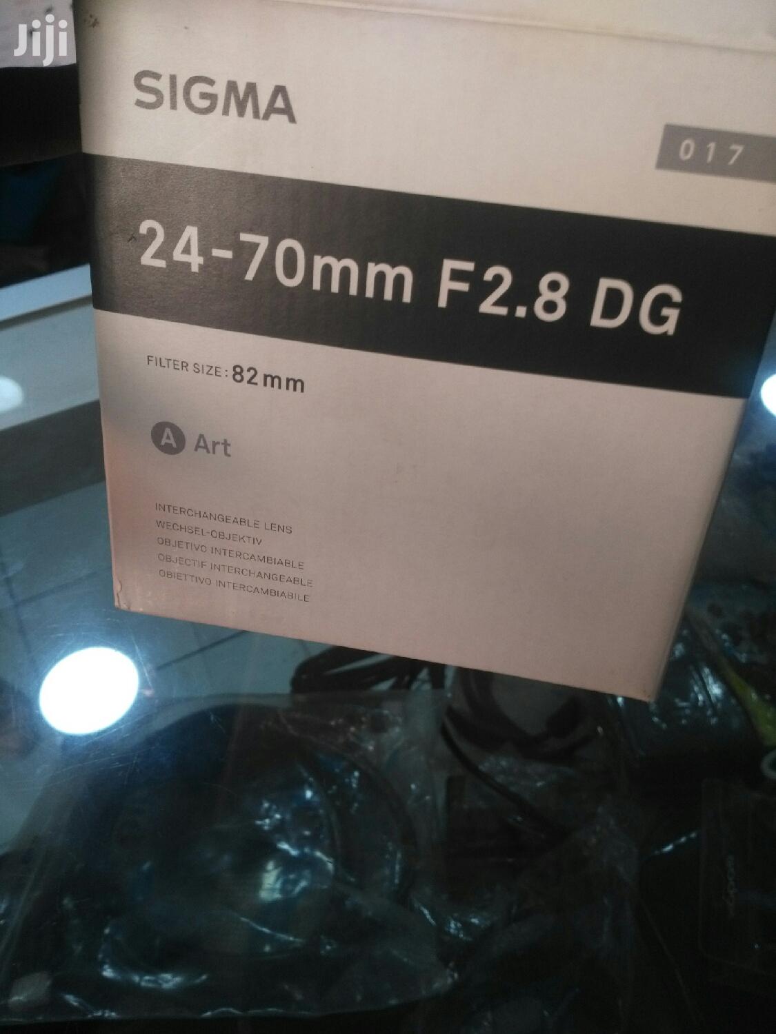 Sigma 24-70 Lens(F2.8)
